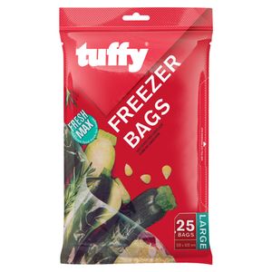 Tuffy Large Freezer Bags 25 Pack